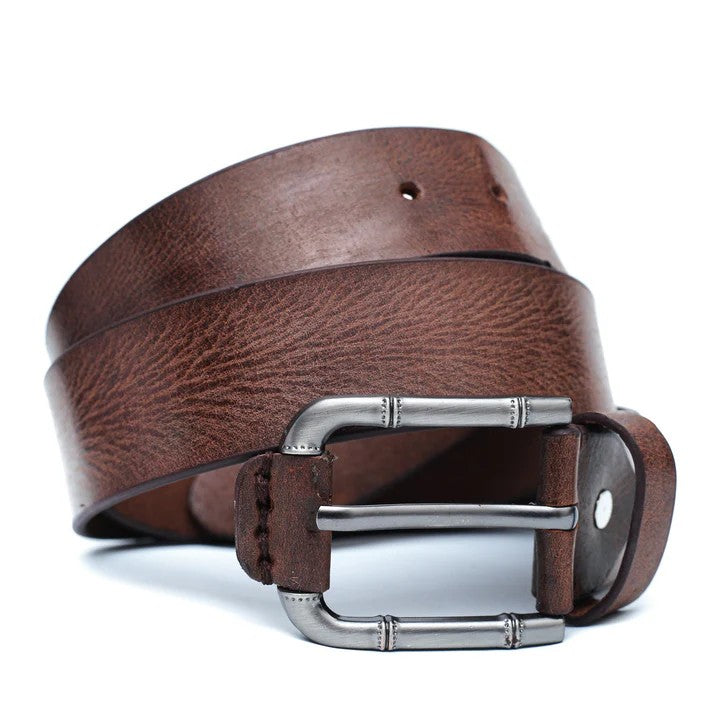 JnC's Timberline Distressed Leather Belt (Brown)
